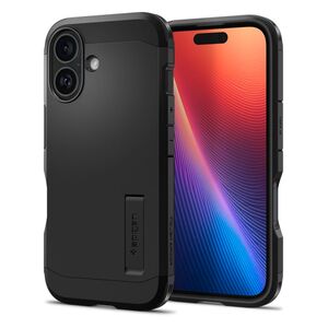 Husa premium pentru  iPhone 16 Plus Spigen Tough Armor MagSafe - negru