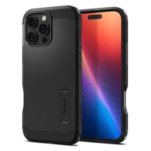 Husa premium pentru  iPhone 16 Pro Spigen Tough Armor MagSafe - negru