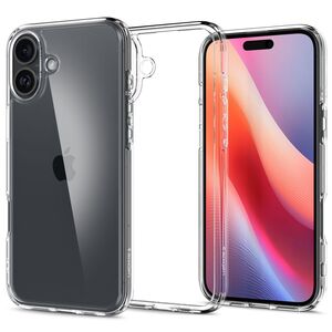 Husa premium pentru  iPhone 16 Spigen Ultra Hybrid - transparent