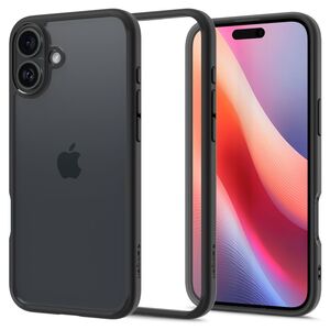 Husa Spigen - ultra hybrid - iphone 16 plus - matte black