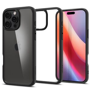 Husa premium pentru  iPhone 16 Pro Spigen Ultra Hybrid - negru mat