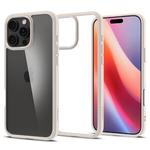 Husa premium pentru  iPhone 16 Pro Spigen Ultra Hybrid - natural titanium