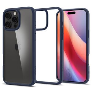 Husa premium pentru  iPhone 16 Pro Spigen Ultra Hybrid - albastru