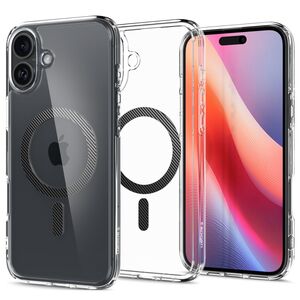 Husa premium pentru  iPhone 16 Spigen Ultra Hybrid MagSafe - negru