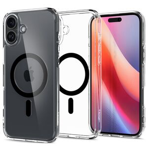 Husa premium pentru  iPhone 16 Plus Spigen Ultra Hybrid MagSafe - negru