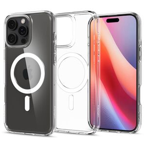 Husa premium pentru  iPhone 16 Pro Spigen ultra hybrid magsafe - alb