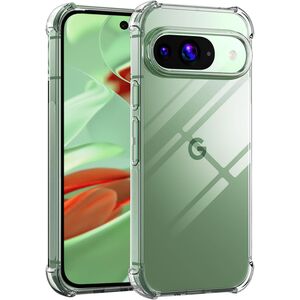 Husa pentru Google Pixel 9, Anti-Shock 1.5mm, cu protectie lentile, transparent