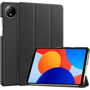 Husa pentru  Xiaomi Redmi Pad SE 8.7 tip stand functie sleep/wake-up, negru