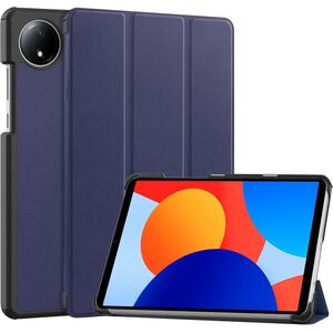 Husa pentru  Xiaomi Redmi Pad SE 8.7 tip stand functie sleep/wake-up, albastru