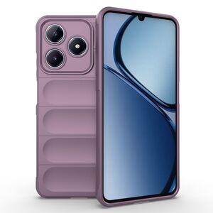 Husa pentru  Realme C61, Realme C63 Liquid Silicone, Microfibre Lining, Non-Slip Airbag Design, mov