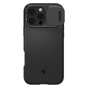 Husa premium pentru  iPhone 16 Pro Max Spigen - Optik Armor - Negru denim