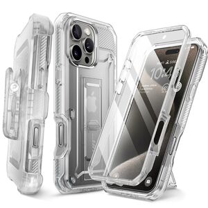 Husa 360 iPhone 16 Pro Max Supcase Unicorn Beetle Pro, transparenta