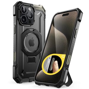 Husa iPhone 16 Pro Max Supcase Unicorn Beetle Defender, negru