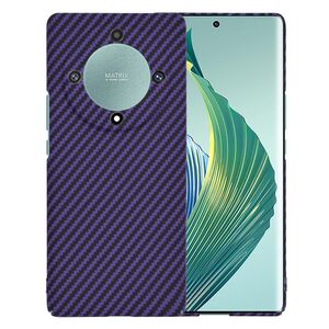 Husa pentru  Honor Magic 5 Lite CarbonFiber UltraSlim, Lightweight, mov