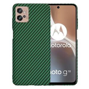 Husa pentru  Motorola Moto G32 CarbonFiber UltraSlim, Lightweight, verde