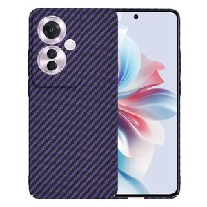 Husa pentru  Oppo Reno 11F CarbonFiber UltraSlim, Lightweight, mov