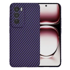 Husa pentru  Oppo Reno 12 Pro CarbonFiber UltraSlim, Lightweight, mov