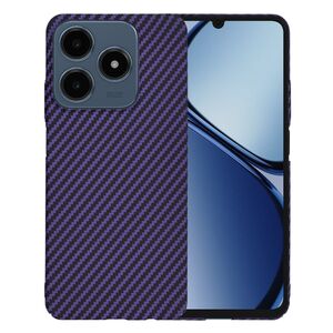 Husa pentru  Realme C61, Realme C63 CarbonFiber UltraSlim, Lightweight, mov