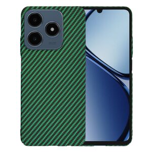 Husa pentru  Realme C61, Realme C63 CarbonFiber UltraSlim, Lightweight, verde
