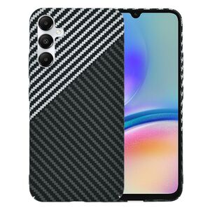 Husa pentru  Samsung Galaxy A05s CarbonFiber UltraSlim, Lightweight, gri