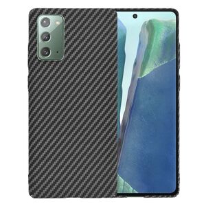 Husa pentru  Samsung Galaxy Note 20 CarbonFiber UltraSlim, Lightweight, negru