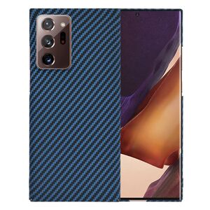 Husa pentru  Samsung Galaxy Note 20 Ultra CarbonFiber UltraSlim, Lightweight, albastru