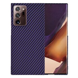 Husa pentru  Samsung Galaxy Note 20 Ultra CarbonFiber UltraSlim, Lightweight, mov