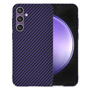 Husa pentru  Samsung Galaxy S23 FE CarbonFiber UltraSlim, Lightweight, mov
