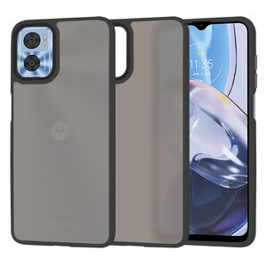 Husa pentru  Motorola Moto E22, E22i Ghost Series frosted - negru