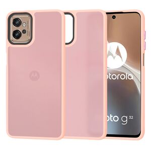 Husa pentru  Motorola Moto G32 Ghost Series frosted - roz