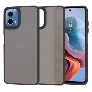 Husa pentru  Motorola Moto G34 Ghost Series frosted - negru