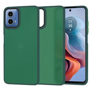 Husa pentru  Motorola Moto G34 Ghost Series frosted - verde