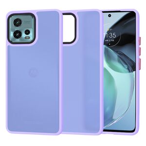 Husa pentru  Motorola Moto G72 Ghost Series frosted - mov