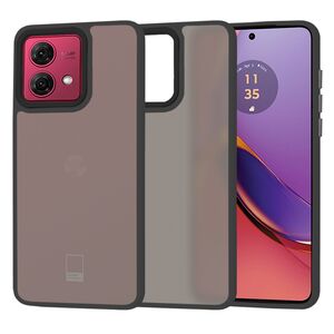 Husa pentru  Motorola Moto G84 CarbonFiber UltraSlim, Lightweight, negru