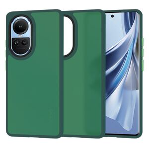 Husa pentru  Oppo Reno 10, Reno 10 Pro Ghost Series frosted - verde