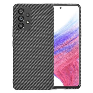Husa pentru  Samsung Galaxy A53 5G CarbonFiber UltraSlim, Lightweight, negru