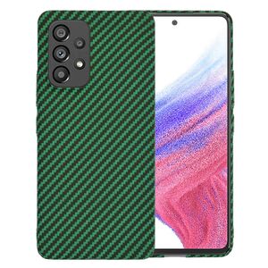 Husa pentru  Samsung Galaxy A53 5G CarbonFiber UltraSlim, Lightweight, verde