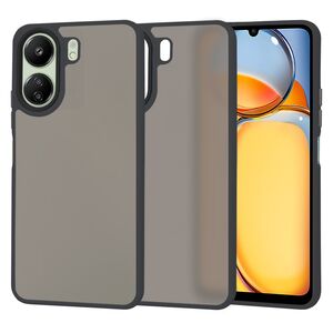 Husa pentru  Xiaomi Redmi 13C Ghost Series frosted - negru
