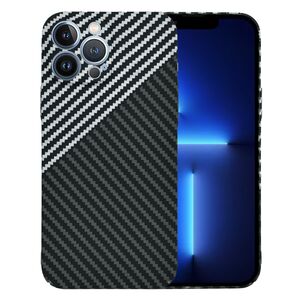 Husa pentru  iPhone 13 Pro Max CarbonFiber UltraSlim, Lightweight, gri