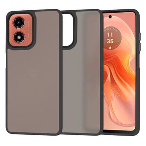 Husa pentru Motorola Moto G04 / G24 / G24 Power Ghost Series frosted - negru