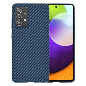 Husa pentru Samsung Galaxy A52  / A52s CarbonFiber UltraSlim, Lightweight, albastru