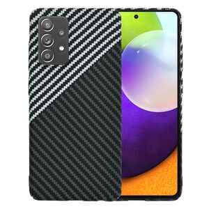 Husa pentru Samsung Galaxy A52  / A52s CarbonFiber UltraSlim, Lightweight, gri