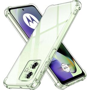 Husa pentru Motorola Moto G55 Anti-Shock 1.5mm, Reinforced 4 corners, transparent