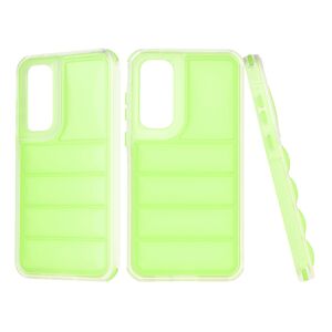 Husa pentru  Samsung Galaxy A55 Air Cusion anti-shock, Dazzling - verde