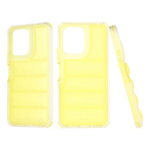 Husa pentru  Xiaomi Redmi 13C Air Cusion anti-shock, Dazzling - galben