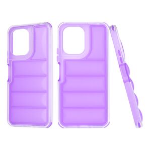 Husa pentru  Xiaomi Redmi 13C Air Cusion anti-shock, Dazzling - violet