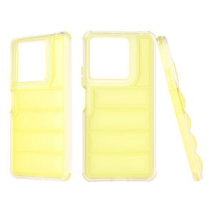 Husa pentru  Xiaomi Redmi Note 13 5G Air Cusion anti-shock, Dazzling - galben
