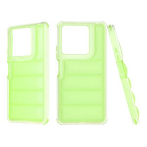 Husa pentru  Xiaomi Redmi Note 13 5G Air Cusion anti-shock, Dazzling - verde
