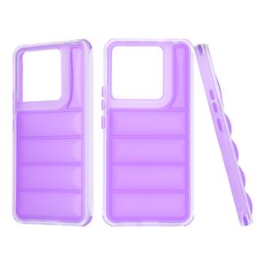 Husa pentru  Xiaomi Redmi Note 13 Pro 5G Air Cusion anti-shock, Dazzling - violet