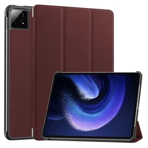 Husa pentru Xiaomi Pad 6S Pro 12.4 tip stand functie sleep/wake-up, bordeaux